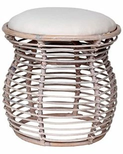 East At Main Dickerson Rattan Stool Home
