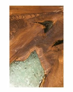 East At Main Wellton Round Teakwood Accent Table Home -East at Main Sales Store 3050652161 RLLD 4