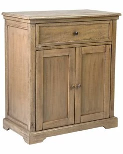 East At Main Camila Mango Wood Cabinet Home