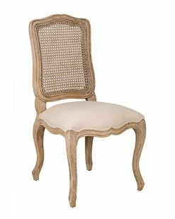 East At Main Archer Teak/Rattan Dining Chair Home