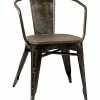 East At Main Set Of 2 Flora Iron Dining Chairs Home