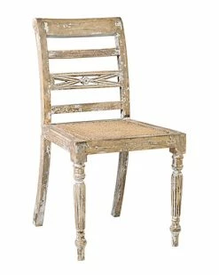 East At Main Set Of 2 Iris Mindi Wood Side Chairs Home