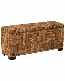 East At Main Melissa Abaca Double Bench Home