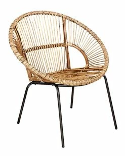 East At Main Luna Rattan Round Chair Home