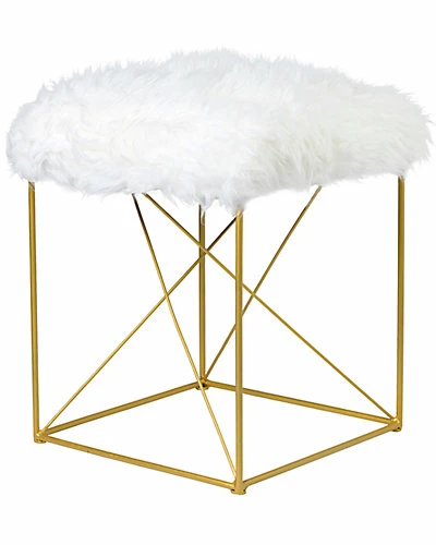 East At Main Estella Leather Stool Home 1 East At Main Estella Leather Stool Home