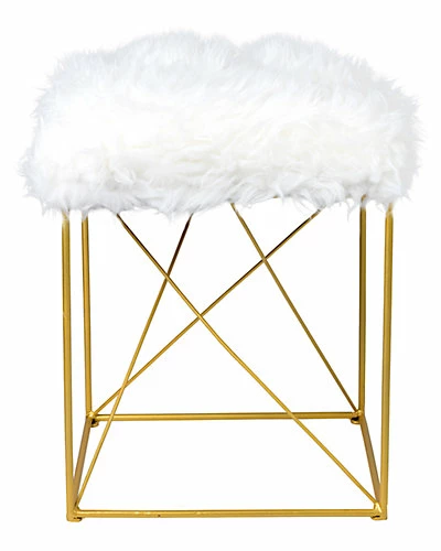East At Main Estella Leather Stool Home 3 East At Main Estella Leather Stool Home - Image 3