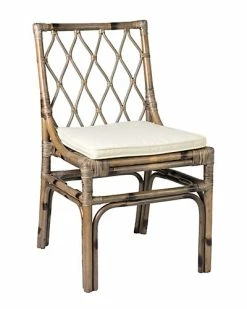East At Main Set Of 2 Serena Rattan Side Chairs Home