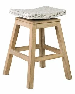 East At Main Coral Rattan Counterstool Home