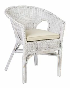 East At Main Cristal Rattan Arm Chair Home