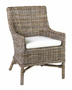 East At Main Alba Rattan Arm Chair Home