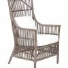 East At Main Set Of 2 Cielo Rattan High Back Arm Chairs Home