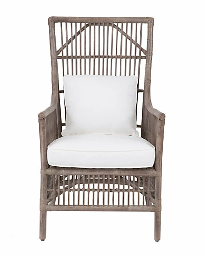 East At Main Set Of 2 Cielo Rattan High Back Arm Chairs Home 3 East At Main Set Of 2 Cielo Rattan High Back Arm Chairs Home - Image 3