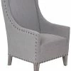 East At Main Jessica Upholstered Arm Chair Home