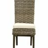 East At Main Seascape Driftwood Rattan Side Chair Home