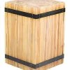 East At Main Bloome Teak Accent Table Home