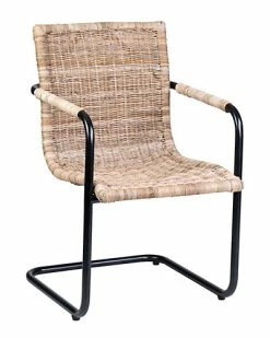 East At Main Celestia Rattan Arm Chair Home