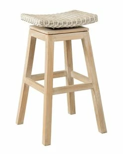 East At Main Danvers Rattan Barstool Home