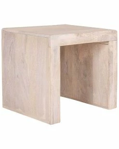 East At Main Karson Mango Wood Side Table Home